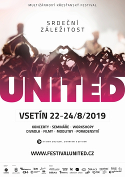 "Srdeční záležitost" koncem srpna na festivalu UNITED 2019 "Srdeční záležitost" koncem srpna na festivalu UNITED 2019