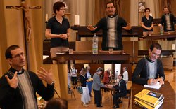 P. Alberto Reyes Piás na přednášce v Pastoračním středisku v Praze Dejvicích / foto -ima- P. Alberto Reyes Piás na přednášce v Pastoračním středisku v Praze Dejvicích / foto -ima-