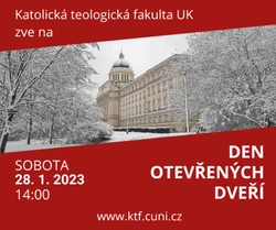 Den otevřených dveří na teologické fakultě v Praze Den otevřených dveří na teologické fakultě v Praze