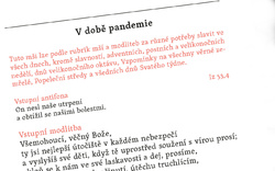 Texty pro mši v době pandemie Texty pro mši v době pandemie