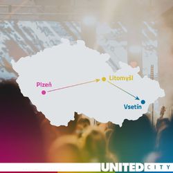 Festival UNITED se vydává na cesty, letos proběhne ve 3 městech Festival UNITED se vydává na cesty, letos proběhne ve 3 městech