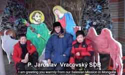 Český vánoční pozdrav z Mongolska Český vánoční pozdrav z Mongolska