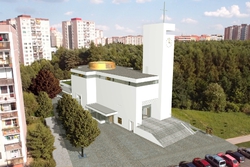 Na pražském sídlišti Barrandov bude zahájena stavba jedinečného kostela Krista Spasitele a komunitního centra Na pražském sídlišti Barrandov bude zahájena stavba jedinečného kostela Krista Spasitele a komunitního centra
