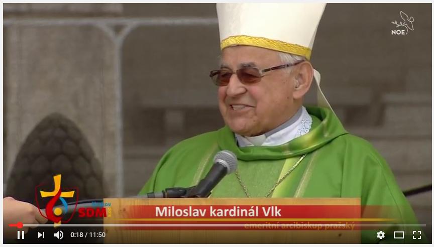 Kázání kardinála Vlka k mládeži - video (Krakow 2016)