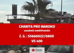 Charita vyhlásila sbírku na pomoc po zemětřesení v Maroku Charita vyhlásila sbírku na pomoc po zemětřesení v Maroku