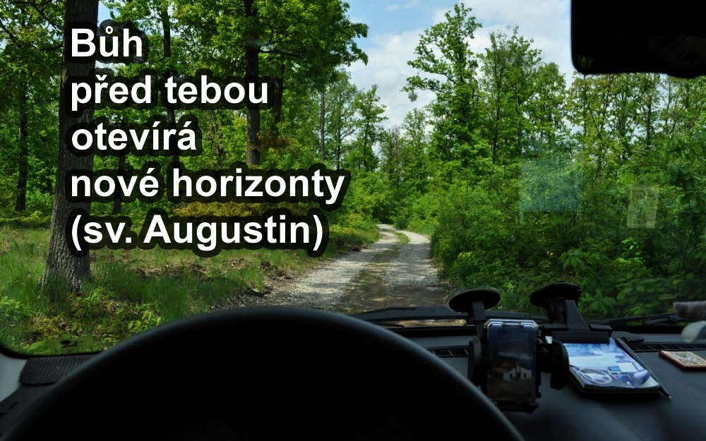 Bůh před tebou otevírá nové horizonty (Augustin z Hippo) / auto les cesta