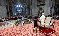 Katecheze papeže Lva na generální audienci ve Svatopetrské bazilice 12. 8. 2026 / Vatican Media