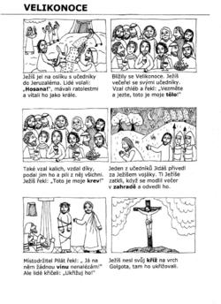 Velikonoce - pracovní listy pro děti