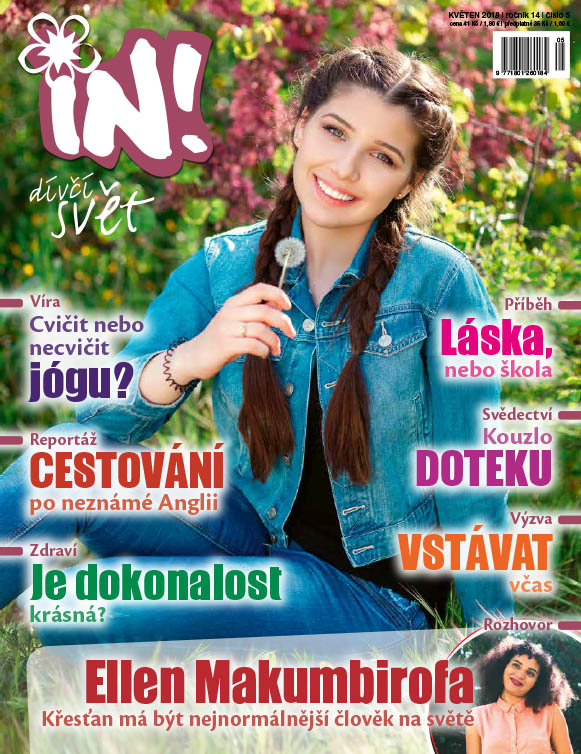 Květnové číslo časopisu pro dívky IN!