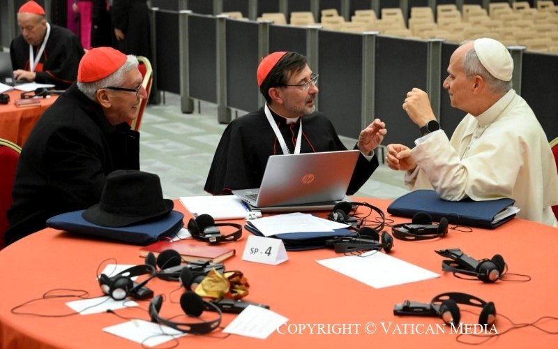 Papež Lev na kardinálské konzistoři 7.1.2026 / foto: Vatrican Media