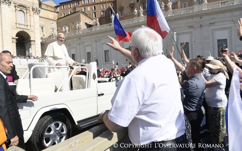 Papež František, generální audience 31.5.2017 / foto: Vatican Media