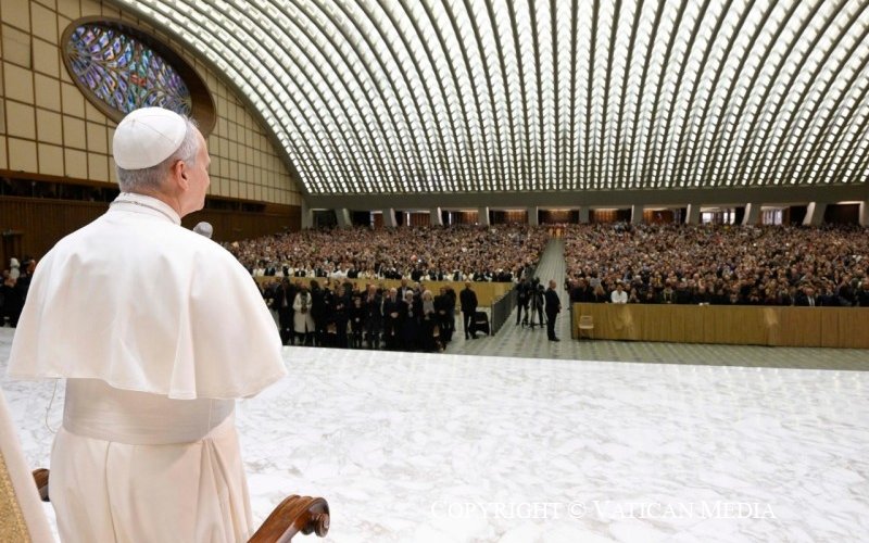 Papež Lev XIV, generální audience 7. 1. 2026 / foto copyright © Vatican Media