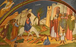 Květná neděe, Ježíšův slavný vjezd do Jeruzaléma