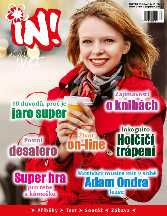 Vyšlo březnové vydání časopisu IN!